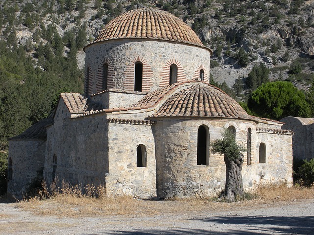 kostel na Kypru
